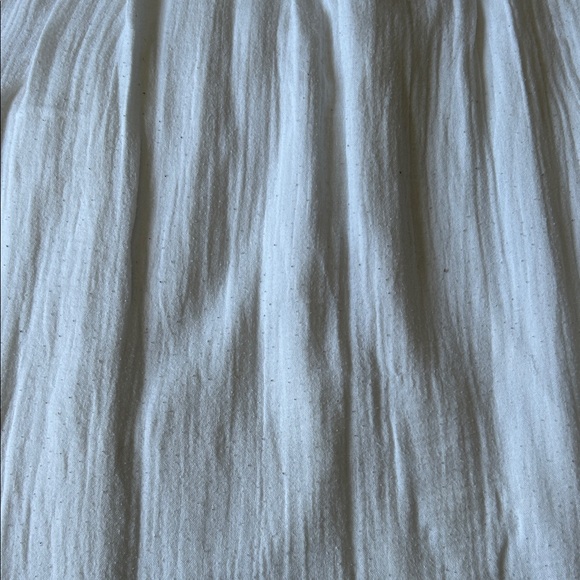 Sezane White Lace-Trimmed Dress - Picture 3 of 8